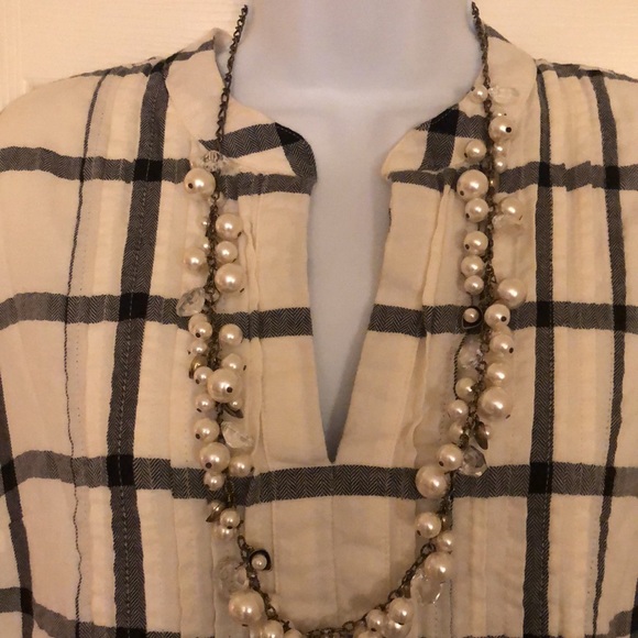 Black + White Checkered Dress - Picture 4 of 10